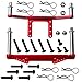 Vgoohobby Metal Front Rear Body Mounts Body Posts Upgrade Parts Compatible with Traxxas Slash 2WD Rustler Stampede VXL 110 RC 2WD Car Red - Image 2