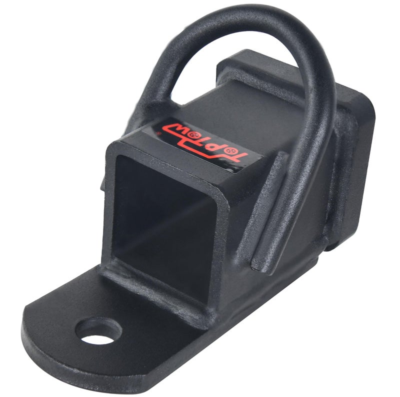 TOPTOW 63807 Bolt-on ATV/UTV Trailer Hitch Receiver Adapter for 2 inch Receivers，5/8 inch Bolt Kit - Image 1