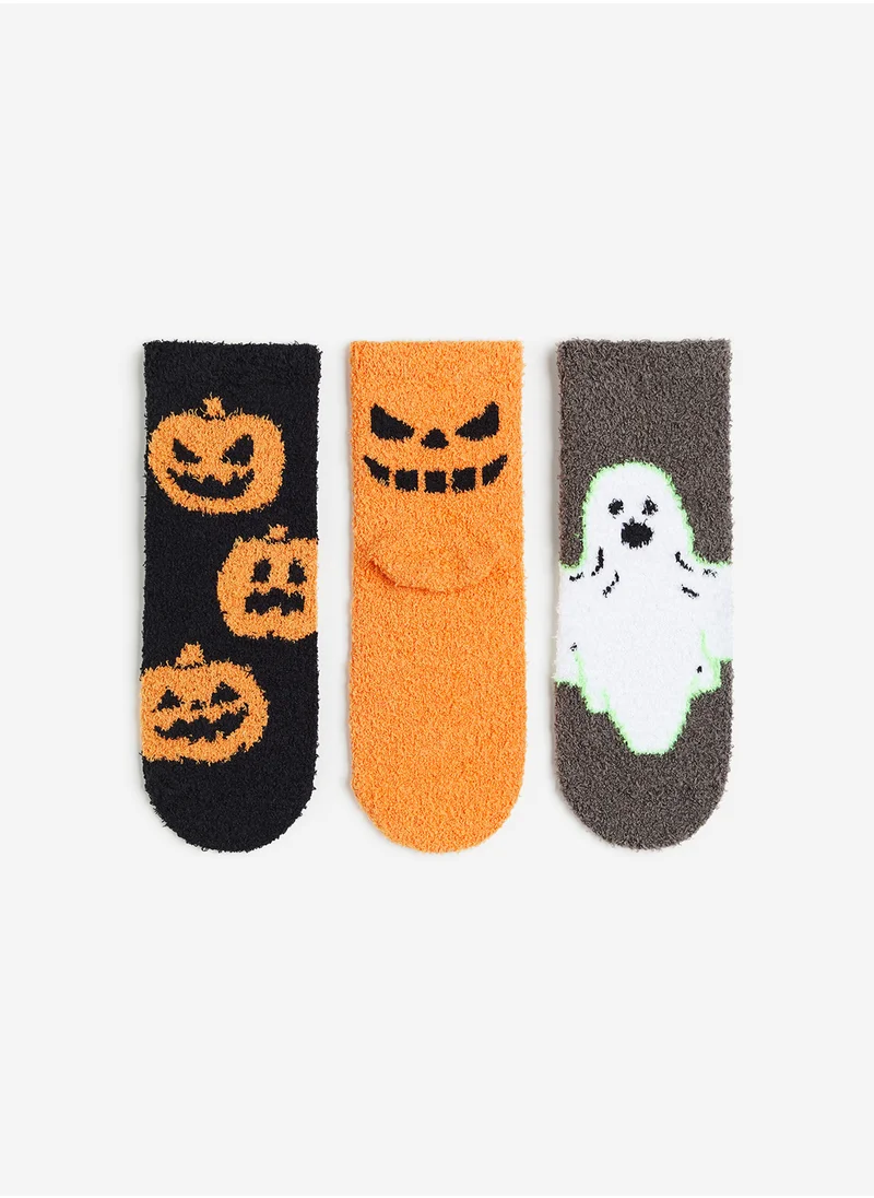 H&M Kids 3-Pack Chenille Socks