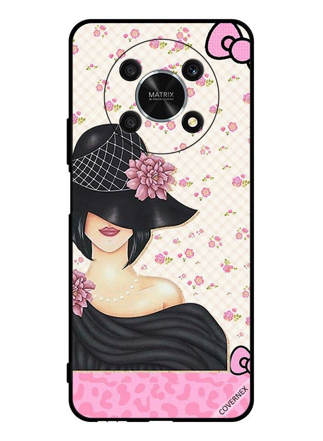 Covernex Protective Case Cover For Honor X9 5G Hat Girl - Image 1