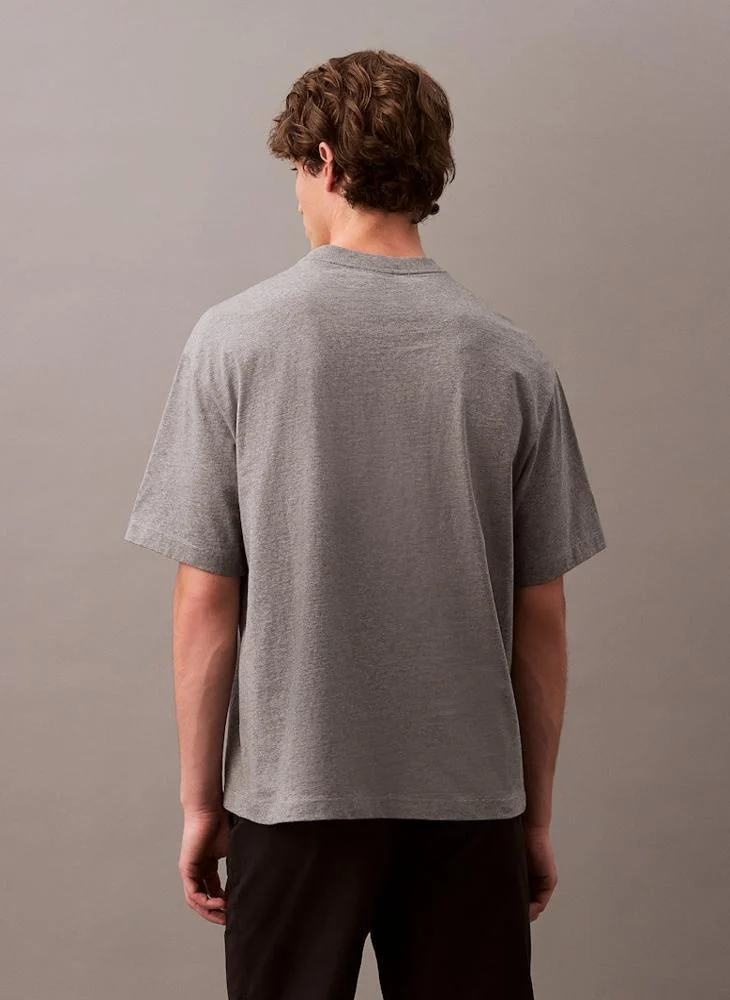 CALVIN KLEIN Logo Crew Neck T-Shirt