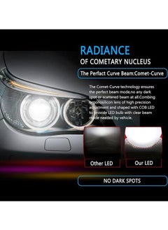 C6 2 Pcs/Set 120W C6 6000K Cold White H7 LED Headlight Bulb 3800LM Beam Car Head Lamp Light  - Image 3