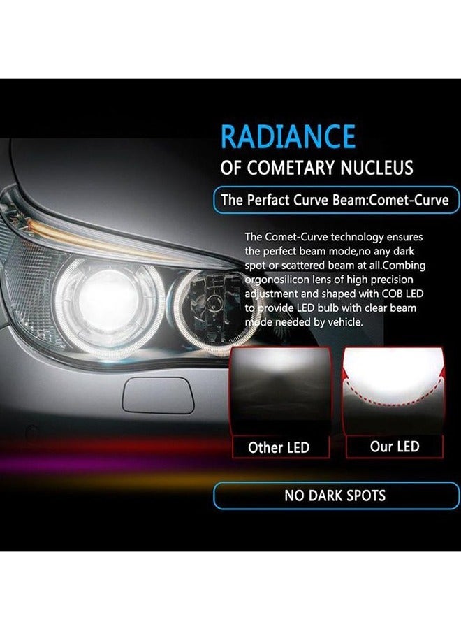 C6 2 Pcs/Set 120W C6 6000K Cold White H7 LED Headlight Bulb 3800LM Beam Car Head Lamp Light - Image 3