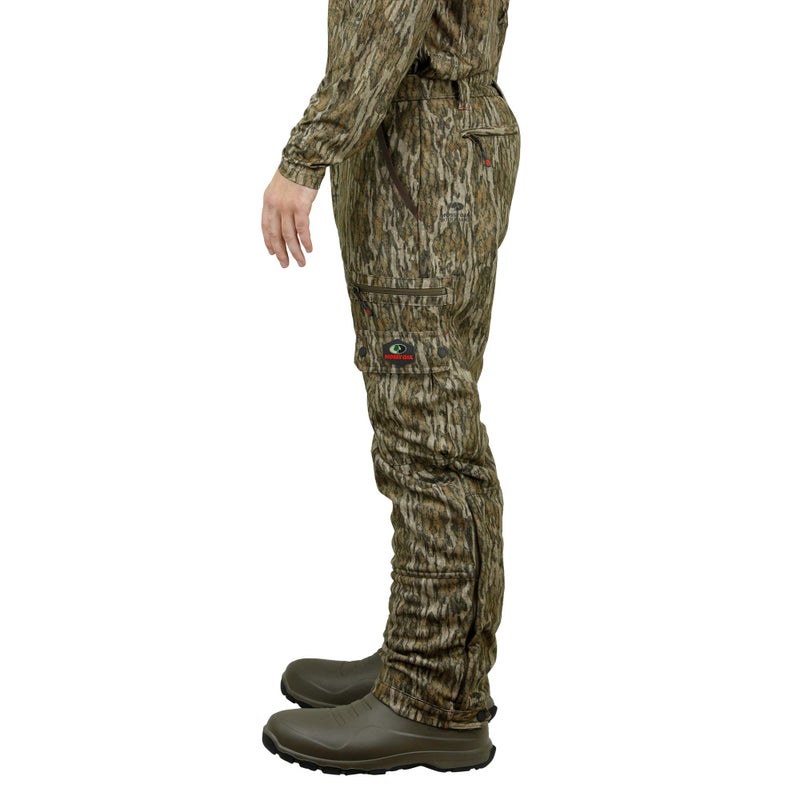 Mossy Oak Sherpa 2.0 Fleece Lined Camo Hunting Pants for Men, Hunting Clothes, Large, Bottomland - Image 5