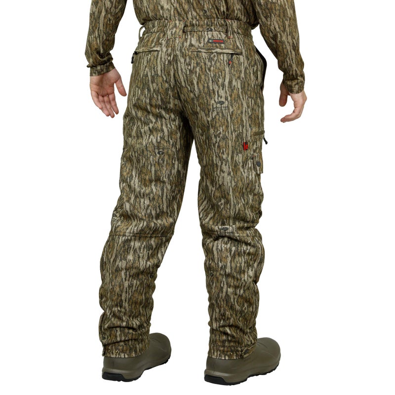 Mossy Oak Sherpa 2.0 Fleece Lined Camo Hunting Pants for Men, Hunting Clothes, Large, Bottomland - Image 2