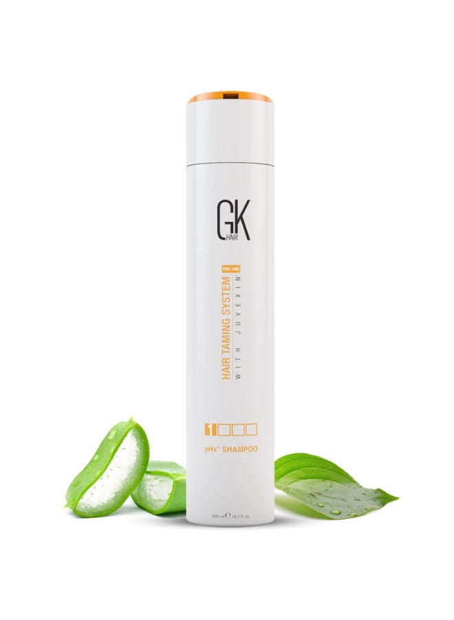 GK Hair Ph+ Pre-Treatment Clarifying Shampoo 300ml/ 10.1 fl. oz. For Deep Cleansing Impurities With Aloe Vera, Vitamins and Natural Oils  - Image 1