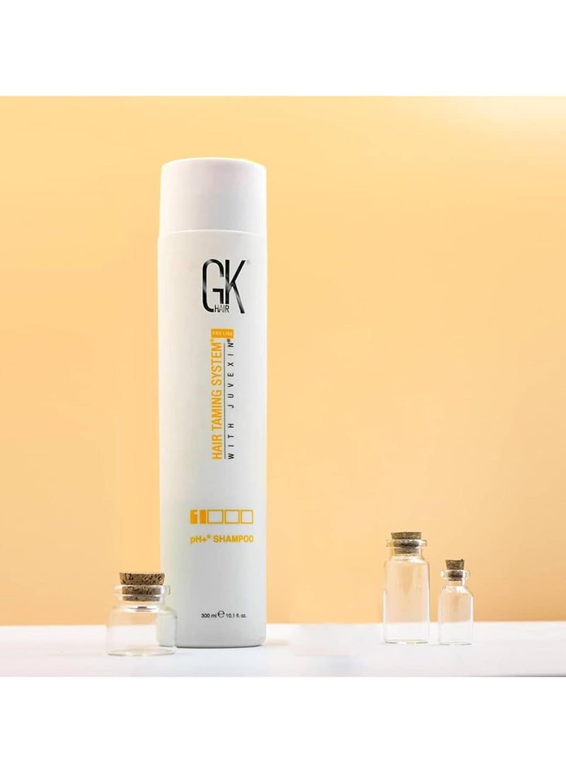 GK Hair Ph+ Pre-Treatment Clarifying Shampoo 300ml/ 10.1 fl. oz. For Deep Cleansing Impurities With Aloe Vera, Vitamins and Natural Oils  - Image 2