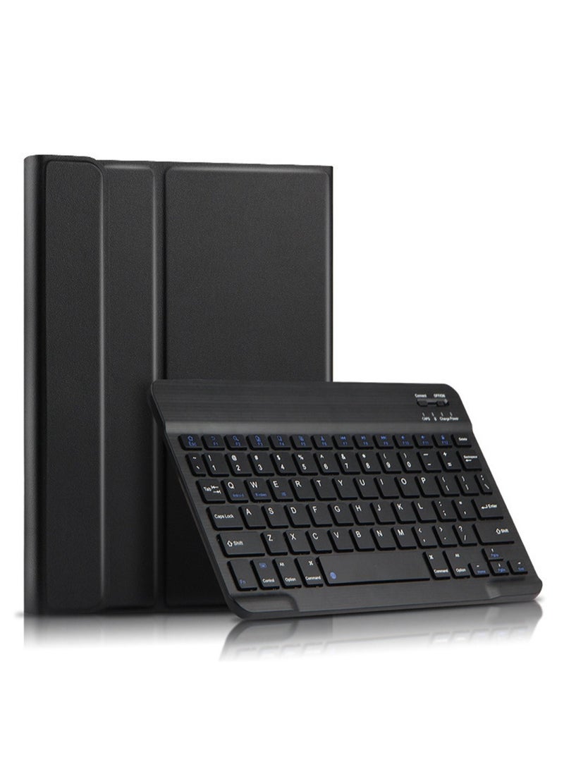 MarlaMall Keyboard Leather Case for Huawei MatePad 10.4,Detachable Smart Cover with Pen Holder,Black - Image 1