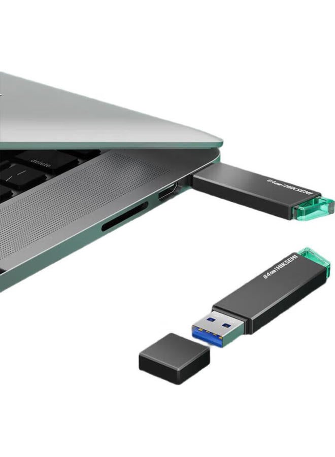 HIKVISION Hikvision 64Gb Usb3.2 Flash Drive R33, Work Indicator Light, Read Speed 130Mb/S, High-Speed Portable Usb Drive, Compatible With Huawei, Xiaomi Computers, Business Office, And General-Purpose Flash Drive - Image 3