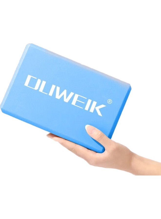 Dweck كتلة اليوغا، عالية الكثافة، إيفا صديقة للبيئة، للمبتدئين في اليوغا، ممارسة الرقص، معدات مساعدة، كتلة رغوية، زرقاء - Image 2