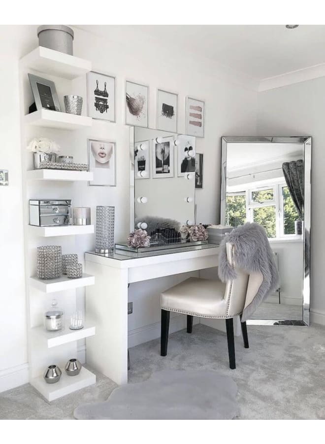 ريترو RA-SI43 وحدة أرفف 28x190x30سم - أبيض - Image 2