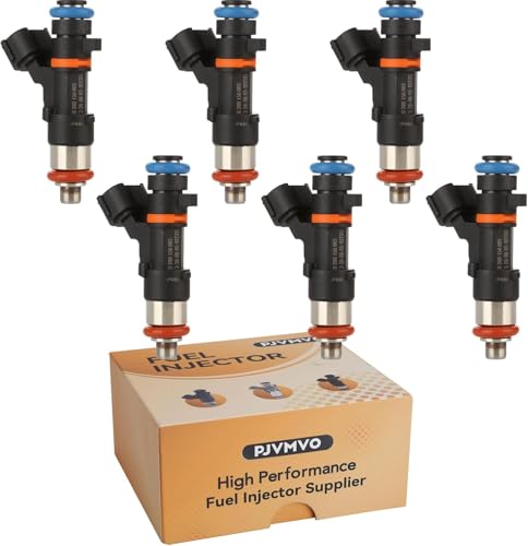 Pjvmvo 166007Y00A OE 35L Fuel InjectorsCompatible withNissan 35 Maxima Murano Altima 20042008Compatible withInfiniti G35 M35 FX35 4 Holes Set of 6 - Image 1