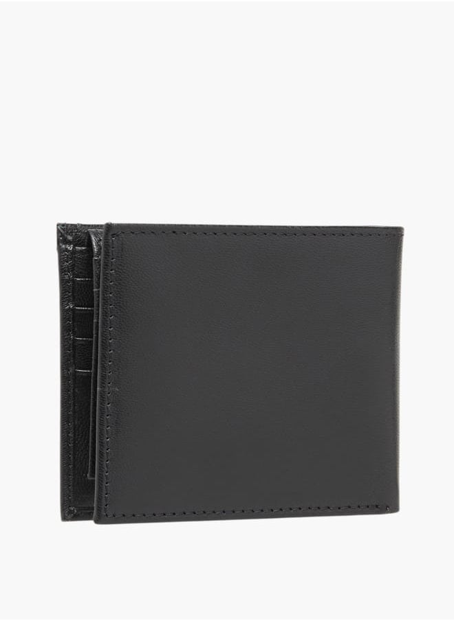 DUCHINI Mens Logo Embossed Bi-Fold Wallet With Flap Closure  - Image 2