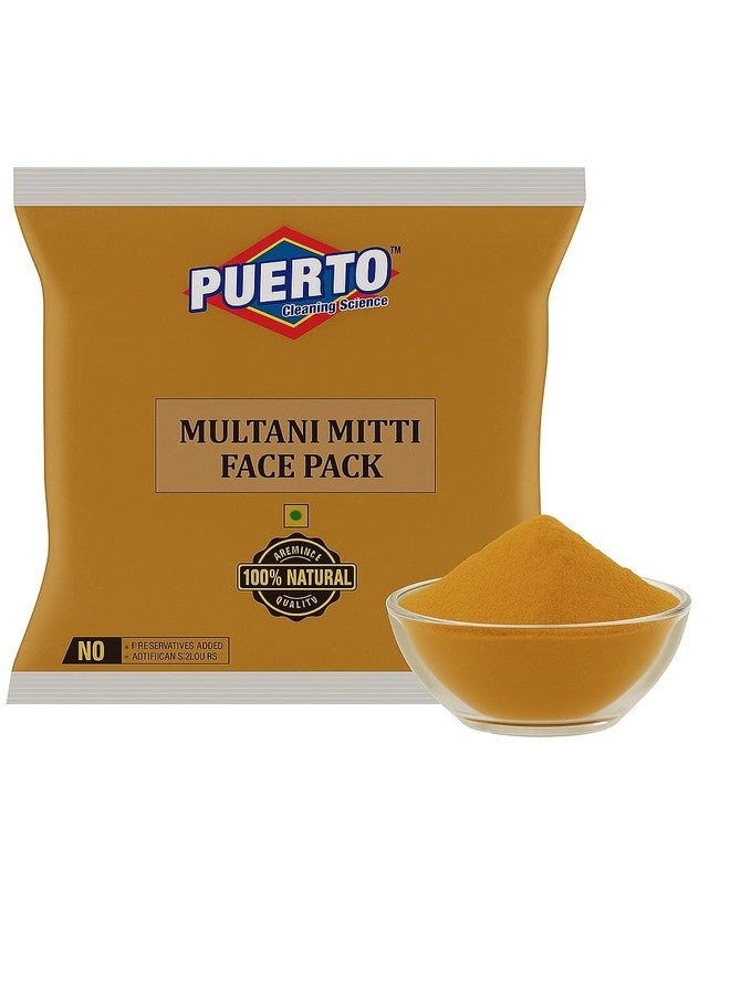 PUERTO SPECIAL Glow Cleanse Clay Mask - Detox Face Pack for Instant Bright Skin Without Makeup - 200g - Image 1