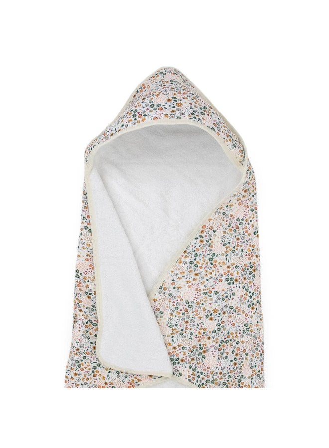 ليتل يونيكورن منشفة Little Unicorn Premium Muslin & Terry ذات القلنسوة، 30 × 30 (بتلات مضغوطة) - Image 2