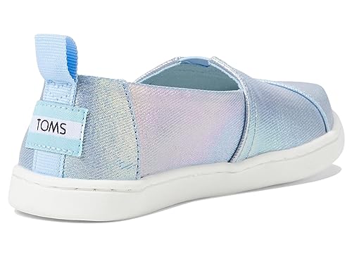 TOMS Tiny Girl's Alpargata Espadrille Loafer Flat, Wild Orchid Star Burst Twill, 4 - Image 5