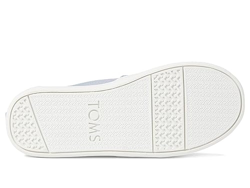 TOMS Tiny Girl's Alpargata Espadrille Loafer Flat, Wild Orchid Star Burst Twill, 4 - Image 3