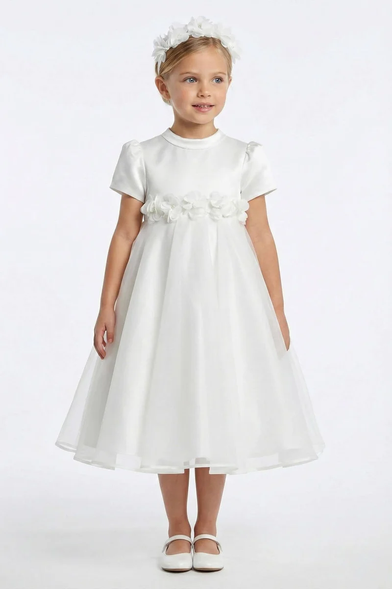 Via Bambino Ivory Garden Princess Dress 36392