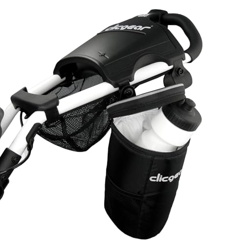 Clicgear Insulated Cooler Tube for Golf Push Carts – Keeps Drinks Cold All Round, Fits Rovic Carts, Holds Cans & Bottles, Waterproof Nylon - Image 5