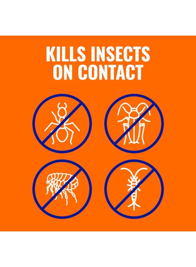 TERRO T901-6 Ant Killer Plus للتحكم في الحشرات متعدد الأغراض في الهواء الطلق - يقتل النمل الناري والبراغيث والصراصير والحشرات الزاحفة الأخرى - 3 رطل - Image 3