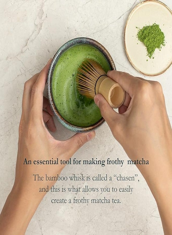 KRIVTEJ 1Pack,Premium Japanese Chasen – Natural Bamboo Matcha Whisk for Smooth, Frothy Matcha Preparation, Handmade, Perfect for Ceremony and Home Use. - Image 3