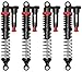 OGUNKE OGRC 100mm Aluminum Adjustable Piggyback Shock Absorber RC Damper for Axial SCX10 TRX4 TRX6 D90 110 RC Crawler Upgrade Parts Black - Image 3