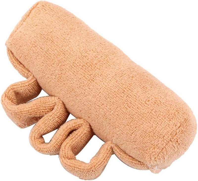 klarako Fingers Separation Pad Hand Grip Finger Seperator Anti-Bedsore Elder Finger Caring Accessory(Brown) - Image 3