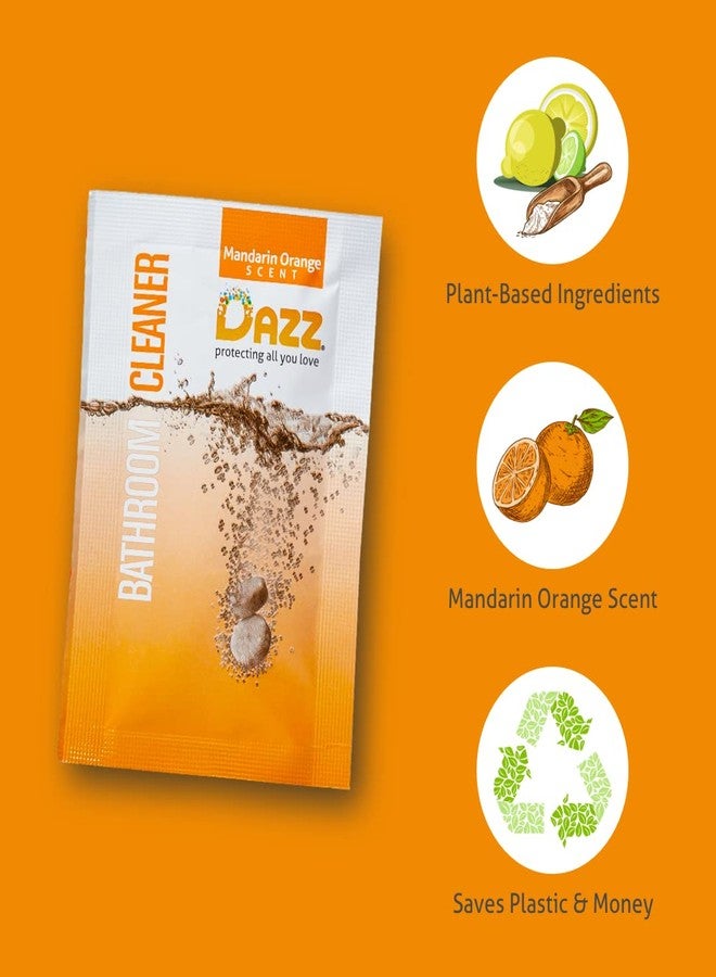 DAZZ Bathroom Cleaner Refill Pack (Makes 4 Bottles) for Tile, Tub Shower, Countertop and Bathroom Surfaces - All Natural, Eco Friendly, Non Toxic - Safe for Kids & Pets - Image 2