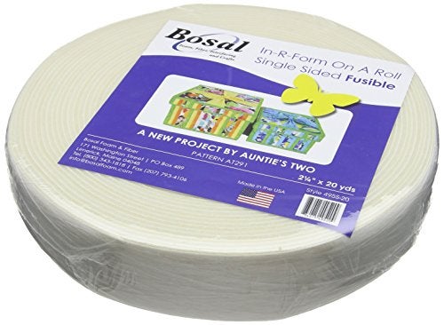 Bosal in-R-Form Plus, Single Side Fusible, 2.25" X 20yds, Color White - Image 5