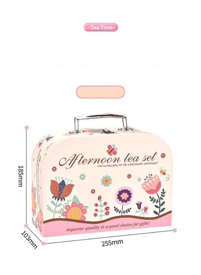 Afternoon Tea Toys Set for Kids Candy Dessert Donut Play Food Playset for Kids Tea Party Toy For Girls Birthday Gift - Image 4