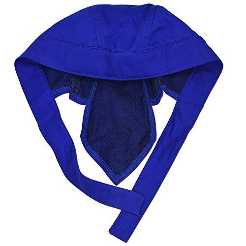 RIVERWELD Welding Cap Pure Cotton Mesh Inside Liner for Welders Match Welding Helmet Blue Color Work Safety Equipment Gear Head Protection - Image 1