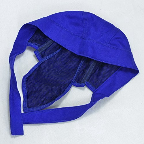 RIVERWELD Welding Cap Pure Cotton Mesh Inside Liner for Welders Match Welding Helmet Blue Color Work Safety Equipment Gear Head Protection - Image 3