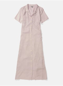 American Eagle AE Collared Shirt Midi Dress  - Image 4