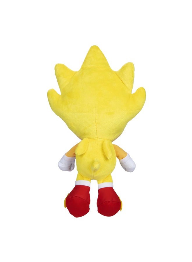 Sonic The Hedgehog Plush 9-Inch Super Sonic Collectible Toy - Image 5