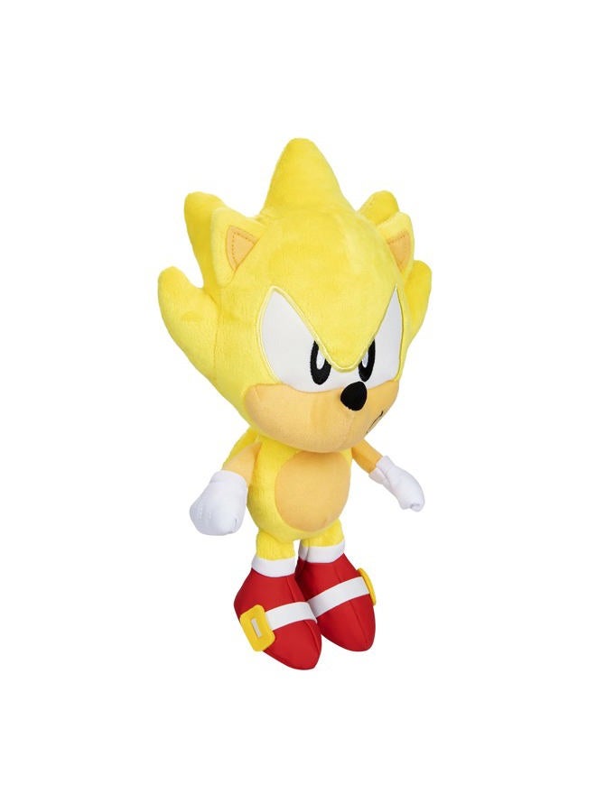 Sonic The Hedgehog Plush 9-Inch Super Sonic Collectible Toy - Image 3