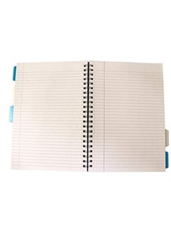 HQ A4 Size Vivid Poly Wiro Five Subject Notebook 300 Pages Green  - Image 2