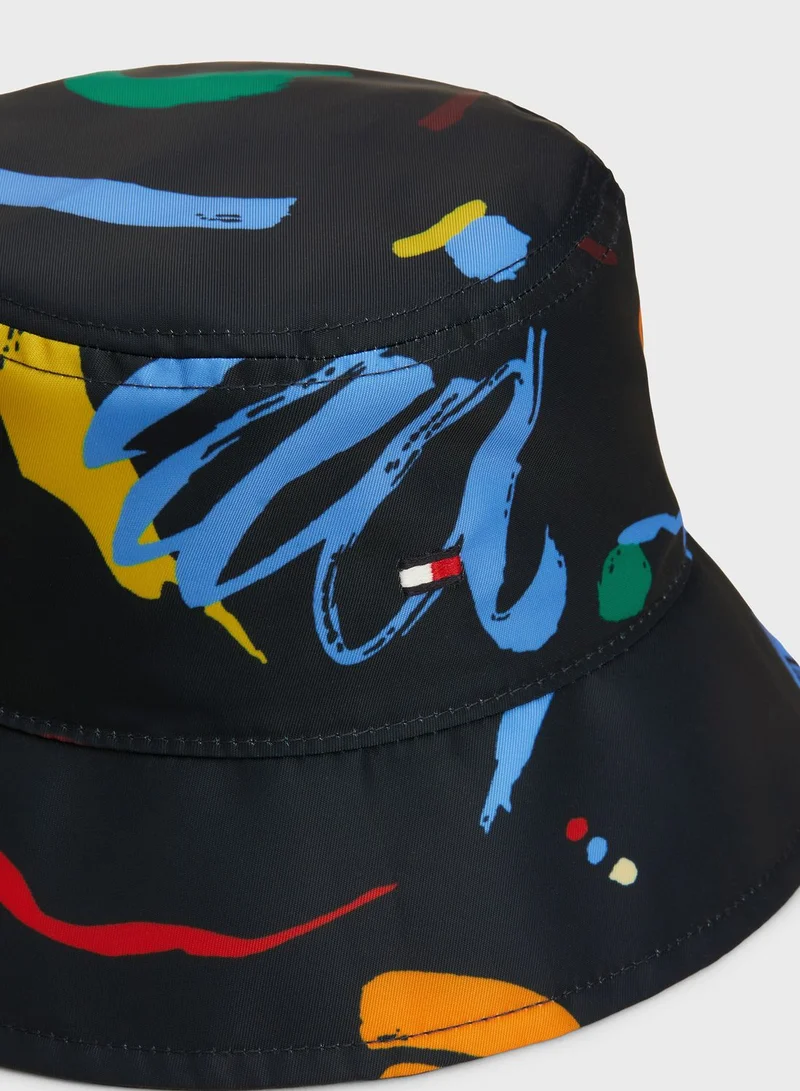 TOMMY HILFIGER Kids Printed Bucket Hat