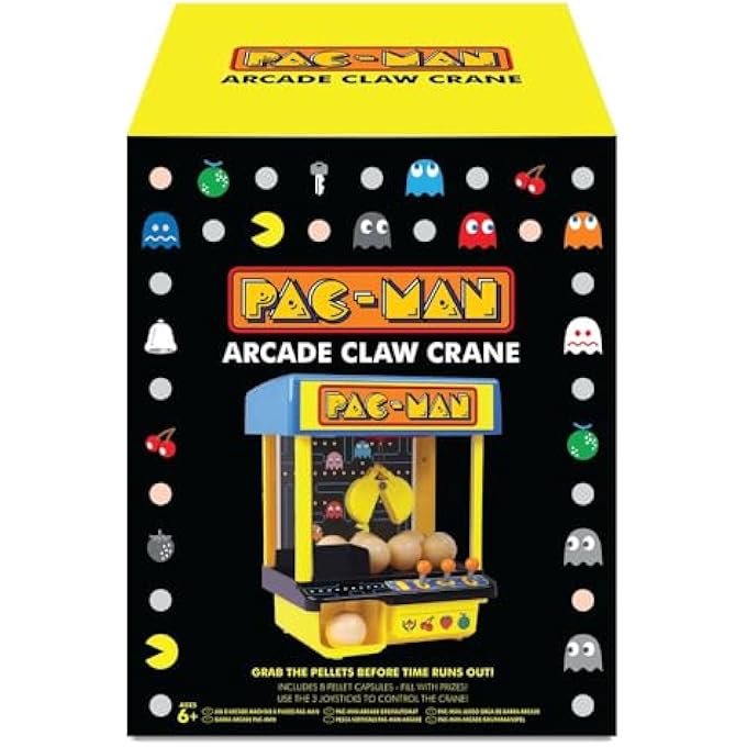 PAC-MAN ARCADE CLAW CRANE - Image 1