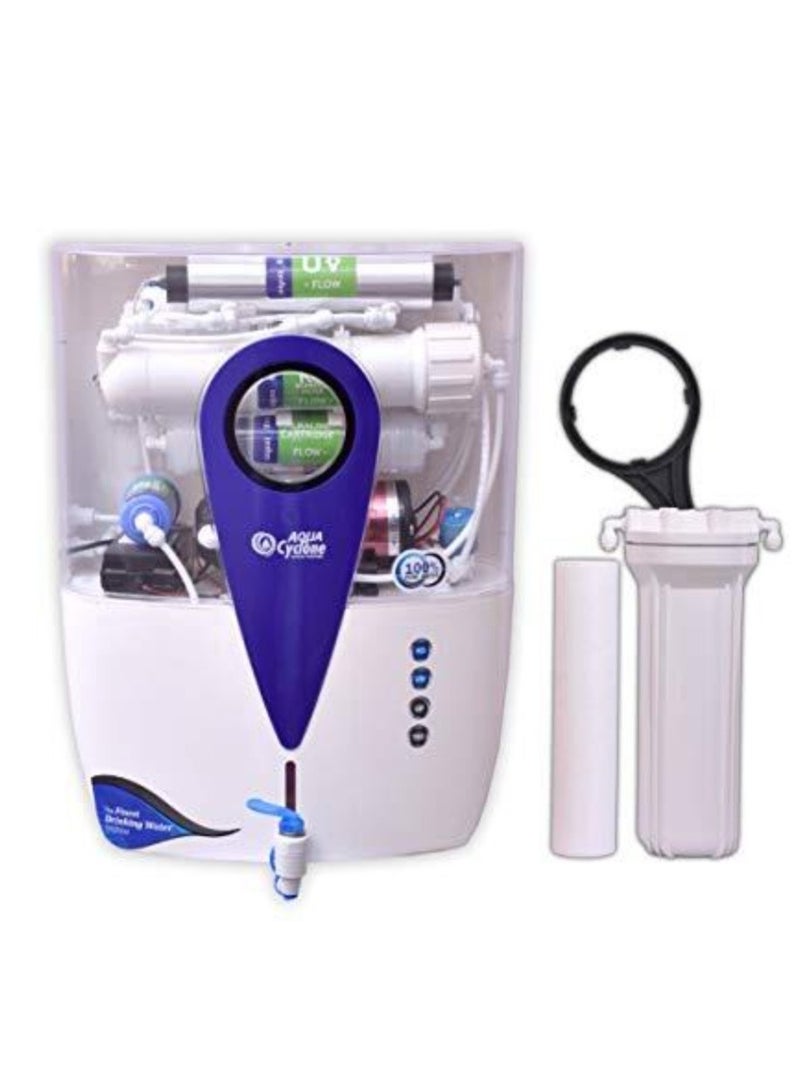 Rain Pure جهاز تنقية المياه Aqua Cyclone 12 لتر RO TDS Controller  - Image 2