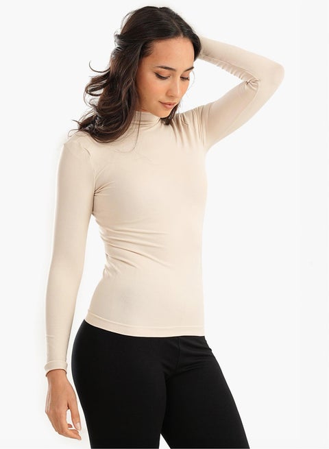 Microfiber Long Sleeves Top
