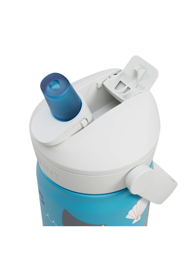 CAMELBAK زجاجة كاملباك ثرايف فليب ستراو للأطفال VSS - حياة المحيط، زجاجة ماء مقاومة للتسرب وخالية من BPA للمدرسة والسفر واللعب - 12 أونصة - Image 3