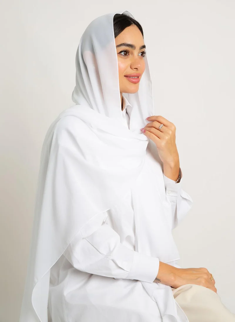 Kaafmeem White Laser Tarha