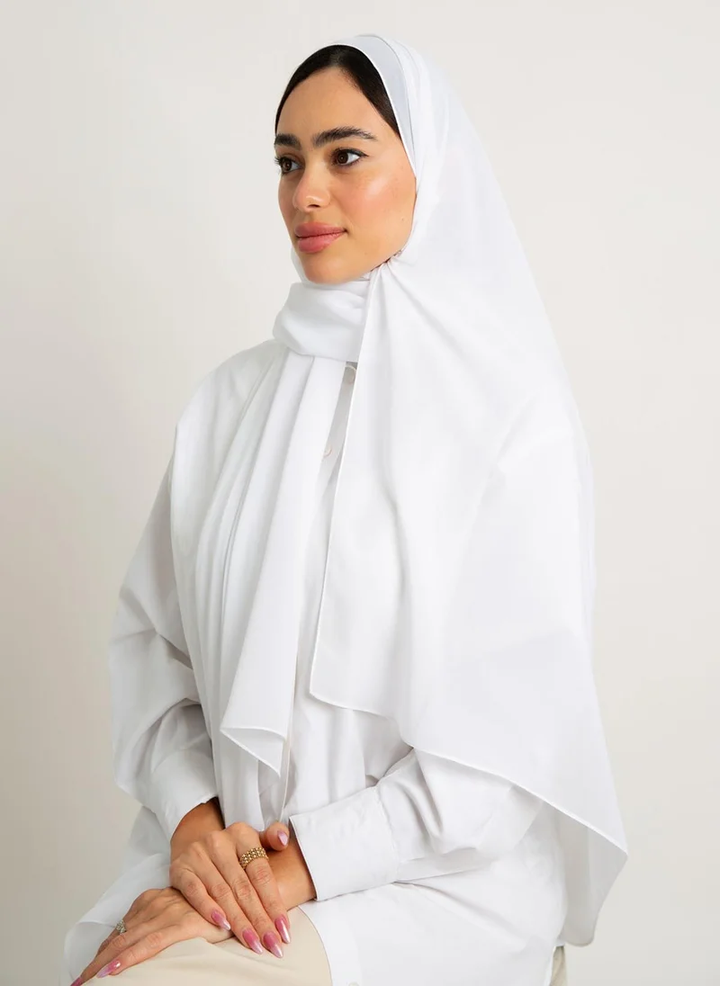 Kaafmeem White Laser Tarha