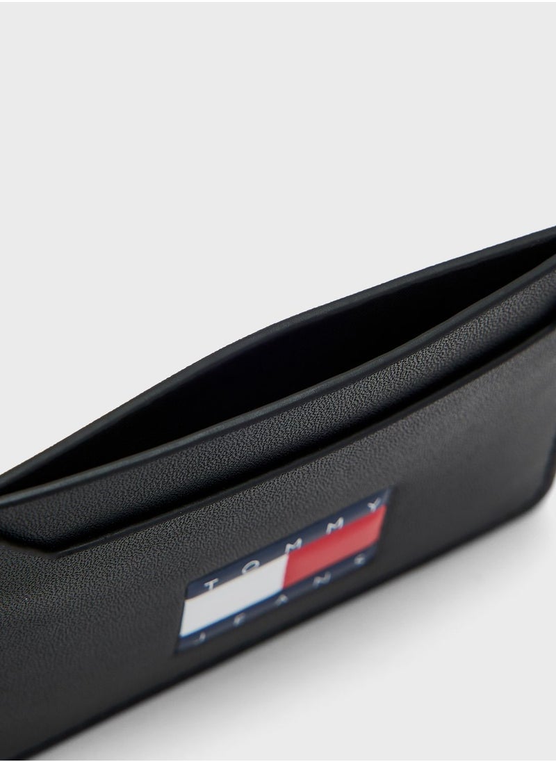 TOMMY JEANS - Heritage Leather Card Holder - Image 1