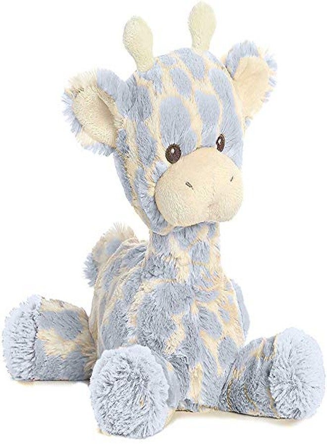 ebba Loppy Giraffe Plush Stuffed Animal with Rattle for Baby (Blue) - Image 1