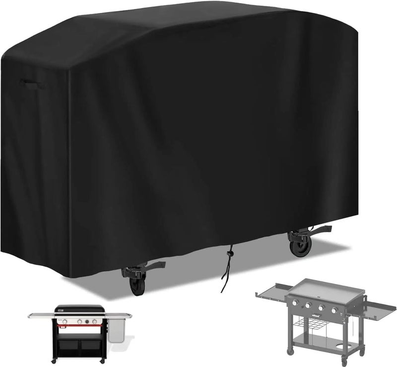 Guisong 72 inch Flat Top Grill Cover for Members Mark 4 Burner Griddle,Waterproof Outdoor Griddle Cover for Weber Slate 30 Griddle, Heavy Duty 36" Gas Covers for Black Stone 36 Inch Cooking Station - Image 1