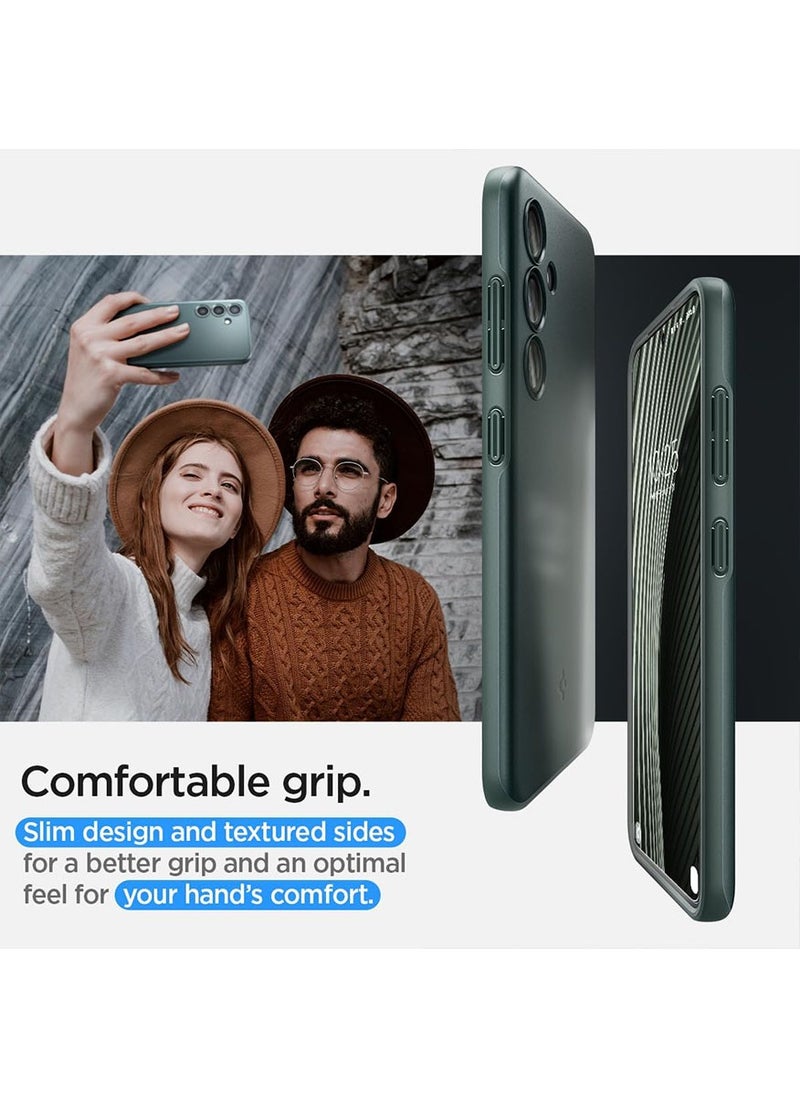 Spigen Thin Fit for Samsung Galaxy S24 case cover (2024) - Abyss Green  - Image 5