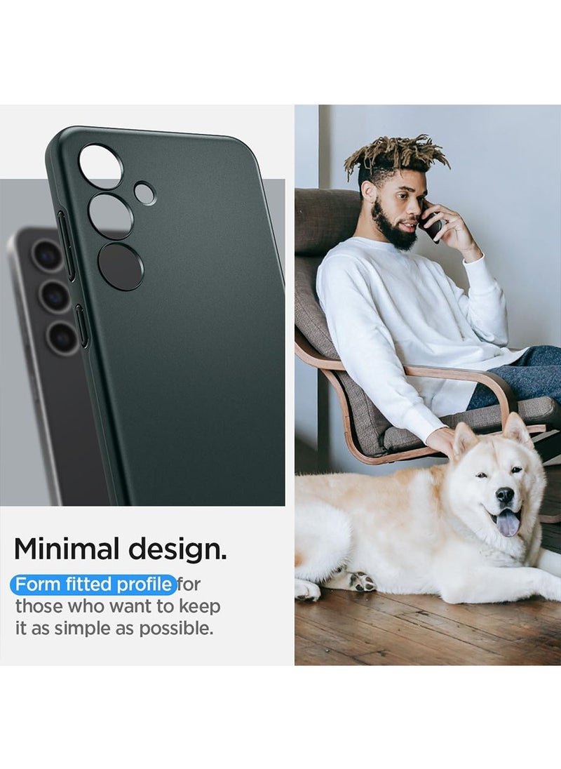 Spigen Thin Fit for Samsung Galaxy S24 case cover (2024) - Abyss Green  - Image 4