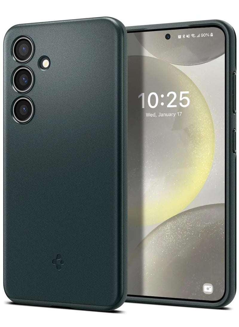 Spigen Thin Fit for Samsung Galaxy S24 case cover (2024) - Abyss Green  - Image 1
