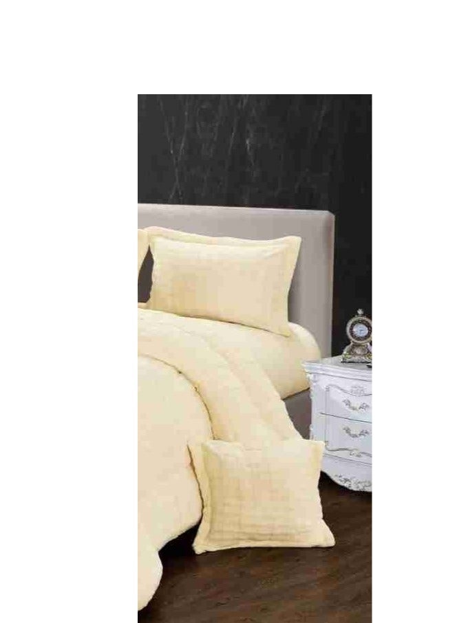 Xi Duo Duo Winter double bedspread, embroidered with soft velvet and luxurious fur to give you warmth and add beauty and elegance to your room, size220*240 cm - Image 4